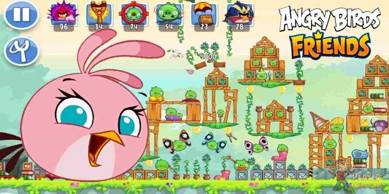tuantinquehuong.net hướng dẫn cách chơi Angry Birds Friends 