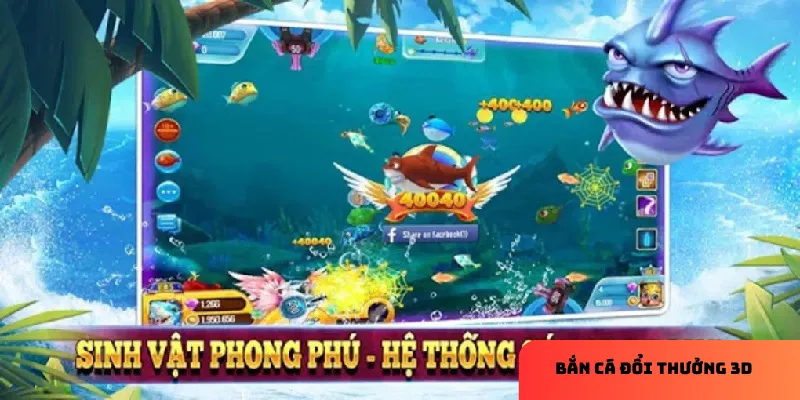 Đồ họa 3D và âm thanh chân thực là điểm mạnh của bắn cá đổi thưởng.