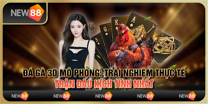 Đá gà 3D mô phỏng: Trải nghiệm thực tế, trận đấu kịch tính nhất