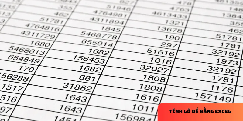 Excel giúp lưu trữ dữ liệu chi tiết.
