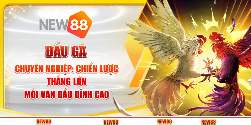 Đấu Gà Chuyên Nghiệp: Chiến Lược Thắng Lớn Mỗi Ván Đấu Đỉnh Cao